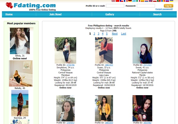 Philippines site ul de dating gratuit Text de profil pentru site ul de dating